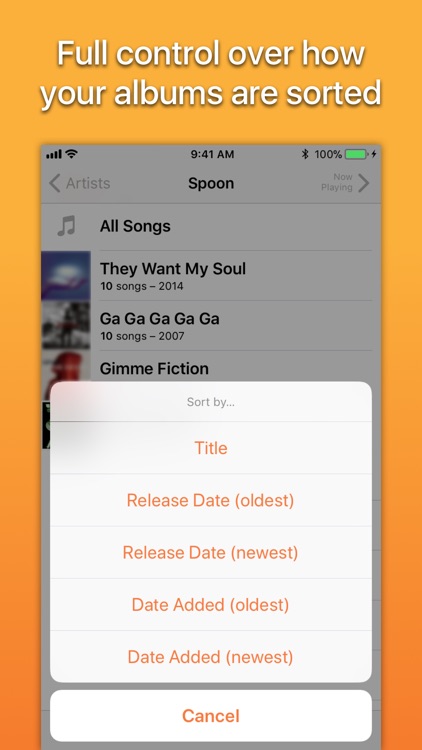 Picky Music Player screenshot-4