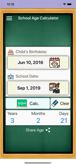 Game screenshot School Age Calculator App 2020 mod apk
