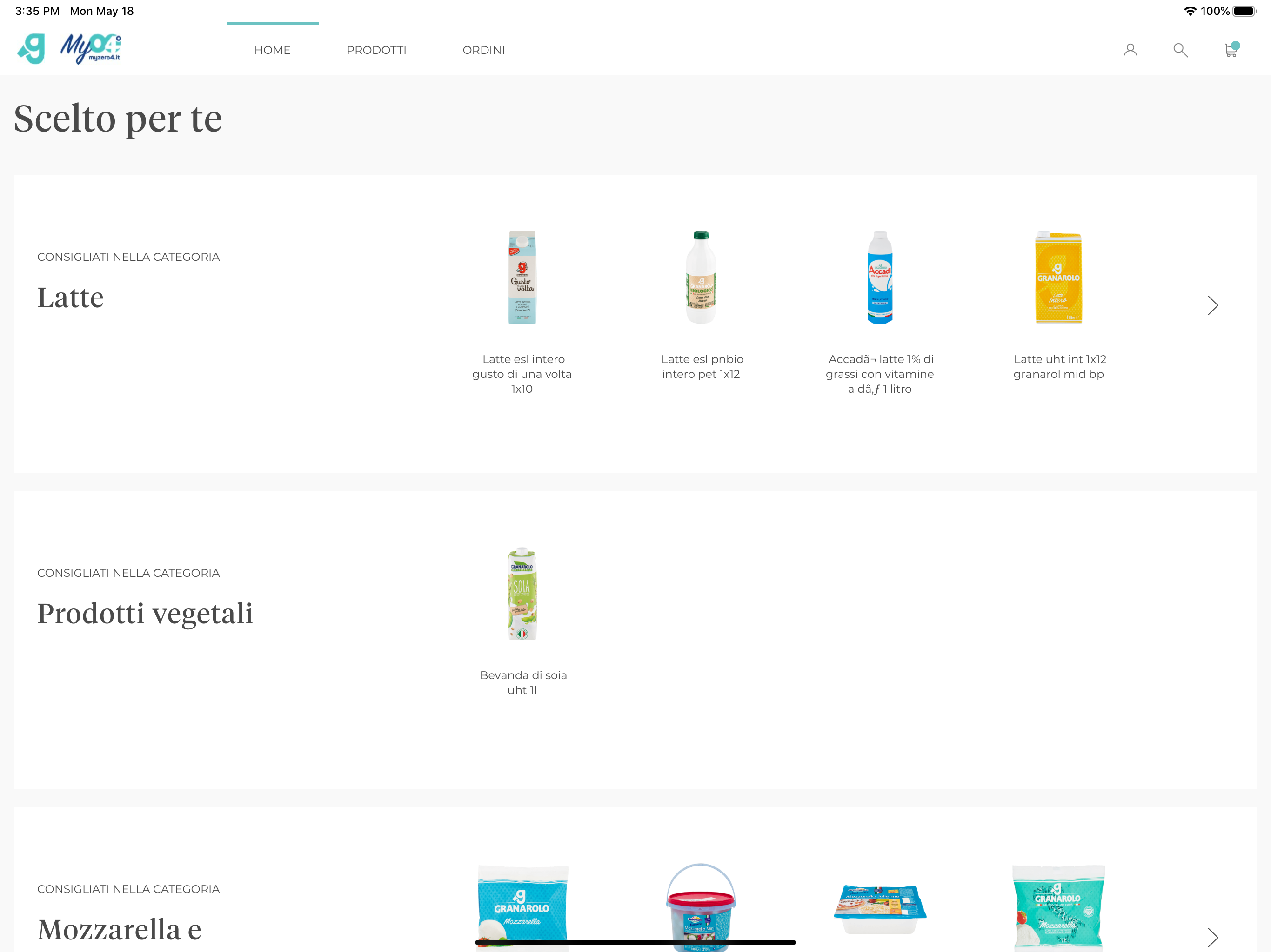 MyZero4 – shopping facile b2b