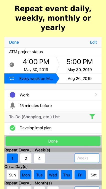 To-Do Calendar: Tasks Planner screenshot-6