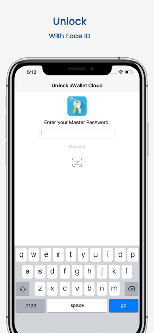 ‎aWallet Cloud Password Manager -näyttökuva