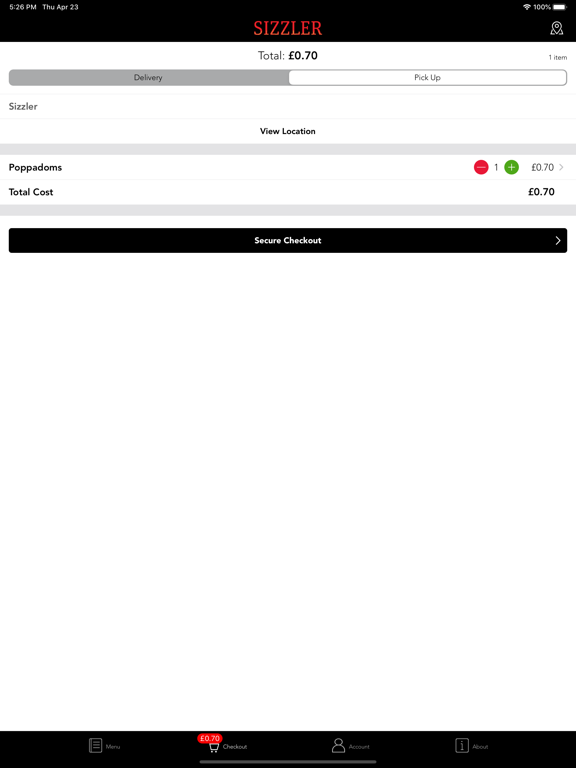 Screenshot #6 pour Sizzler Cumbernauld