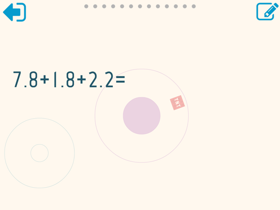 Gravity Math iPad screenshot