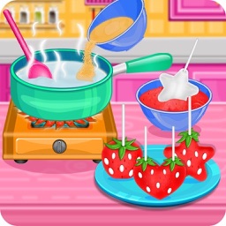 Strawberry Pops Cooking Games