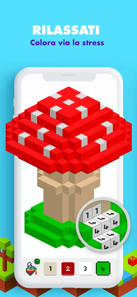 UNICORN 3D: Giochi da colorare