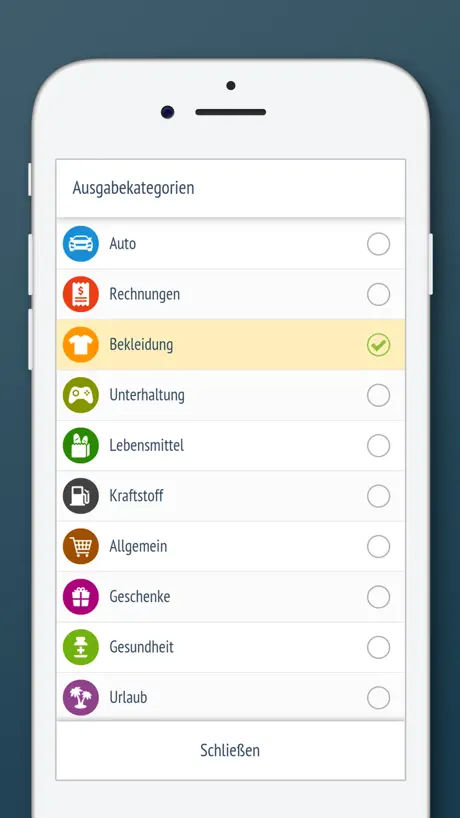 Ausgaben Manager - Tracker