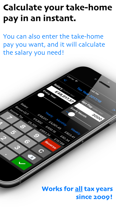 Screenshot #1 pour UK Tax Tool 2024