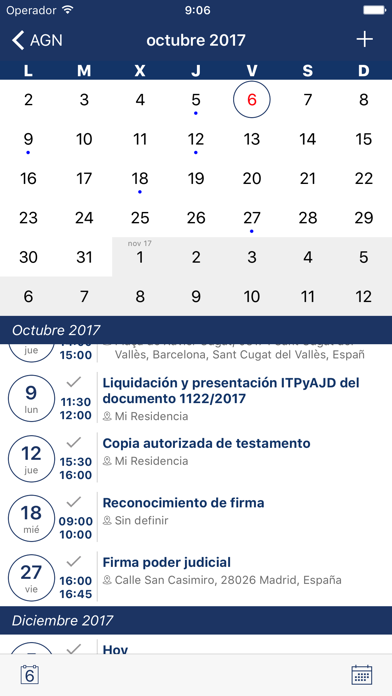 ANCERT, Ag. Not. Certificación Screenshot