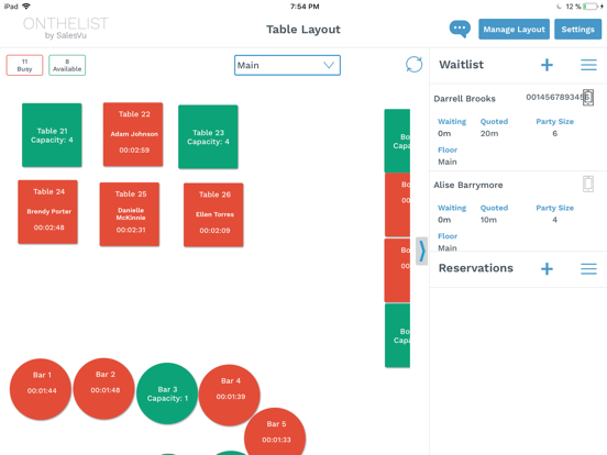Screenshot #4 pour OnTheList by SalesVu