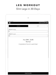 legfit - leg workout trainer ipad bildschirmfoto 3