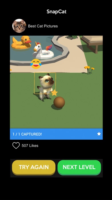 Cat Snap 3D screenshot 2