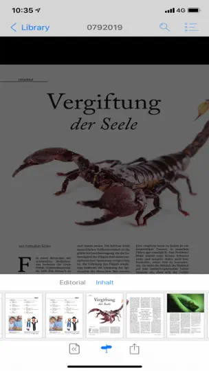 Screenshot von Die Fontäne auf dem iPhone 4
