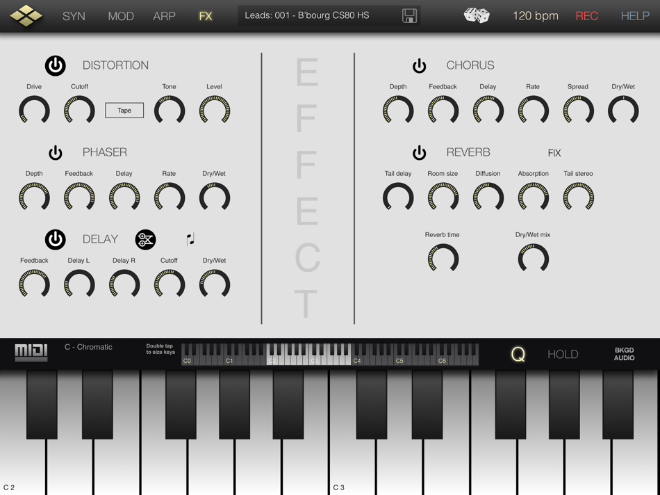 #6. Tera Synth (iOS) 由: Harry Gohs