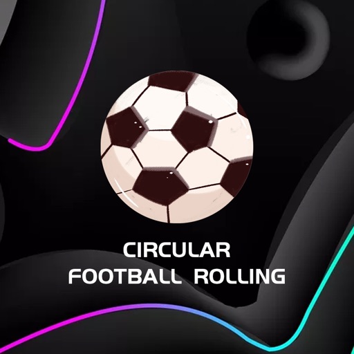 Circular Football Rolling