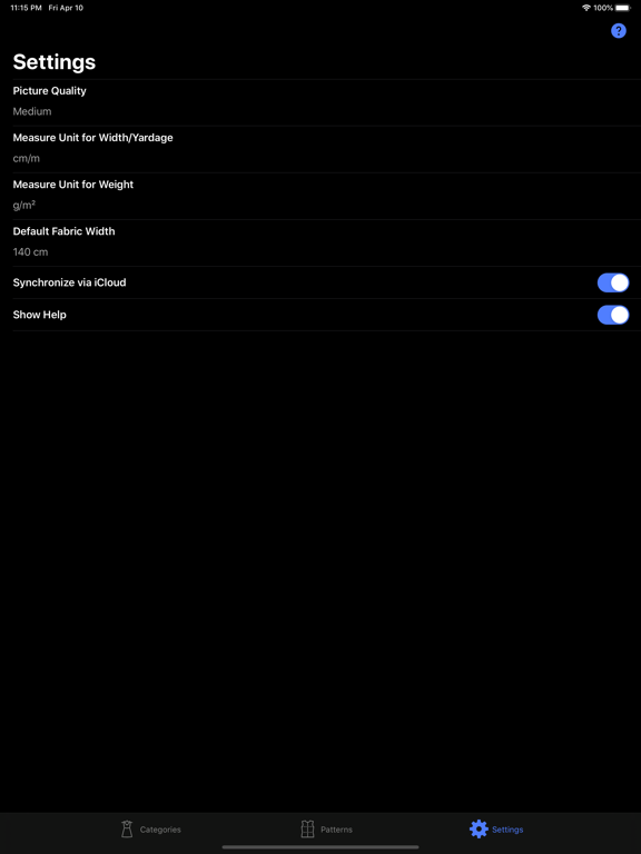 Sewing Patterns Lite iPad screenshot 8 - Lifestyle app