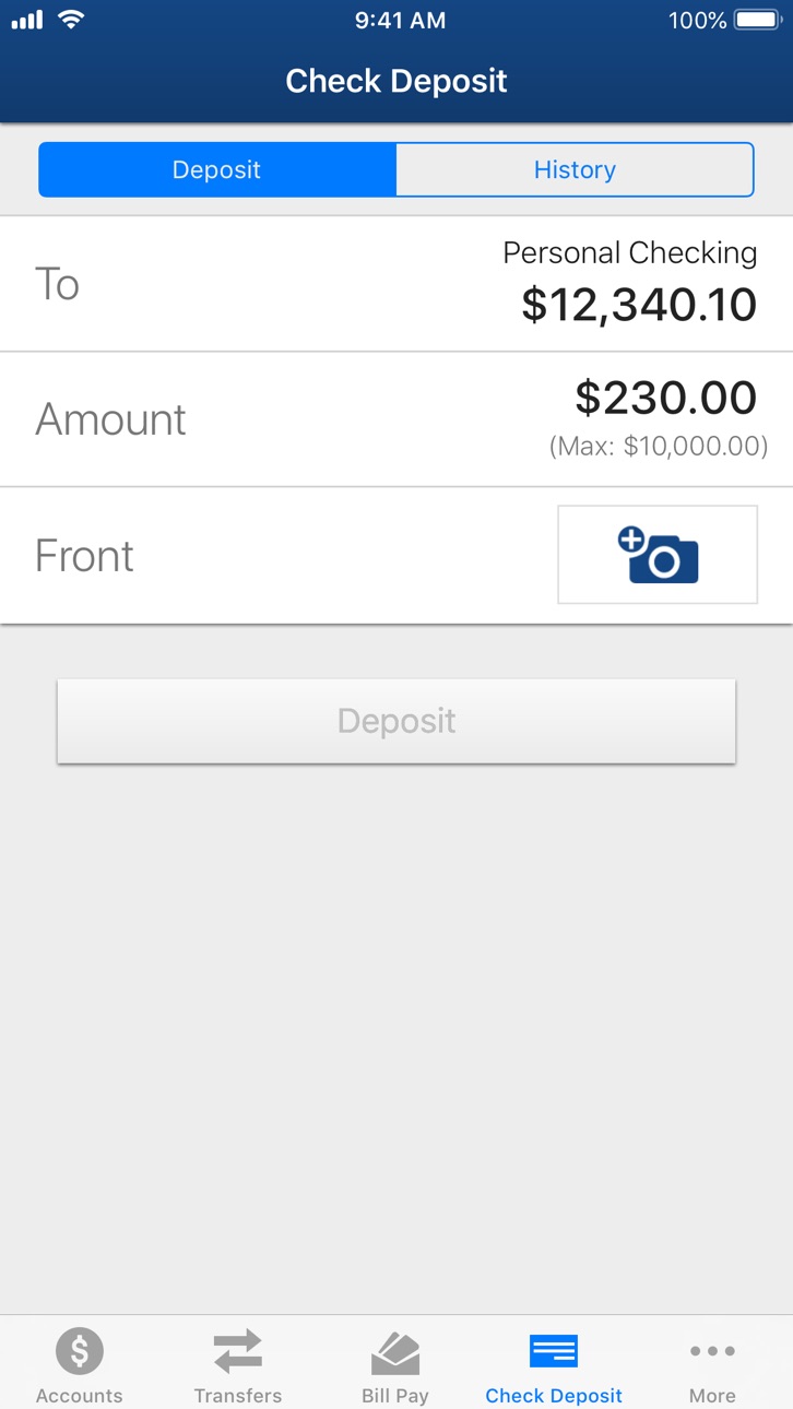 iPhone screenshot