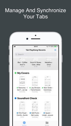 Tab PlayAlong - Tab Player&Amp screenshot 6