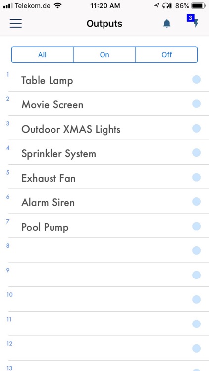 Bosch Remote Security Control