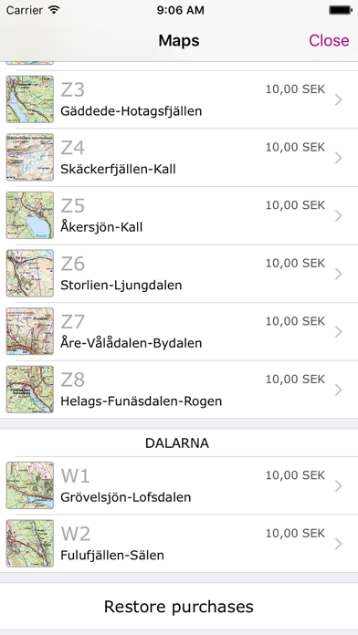 Mountain Map Swedenのおすすめ画像3