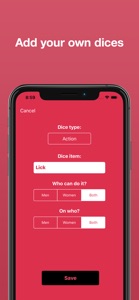 Sex Dice - Sex Game for Couple screenshot #5 for iPhone