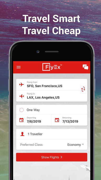 FlyEx - The Best Flight Deals screenshot-0