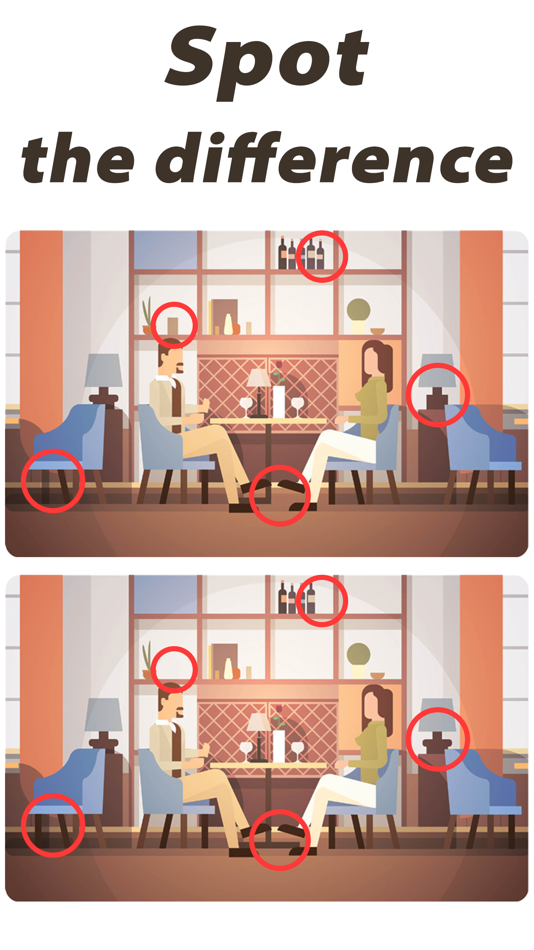#1. Find Difference - Spot it (iOS) 由: 祥政 孔