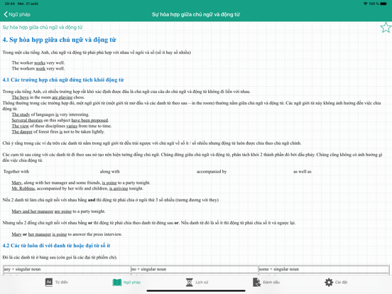 Từ điển Anh Việt (TygonDict) iPad screenshot