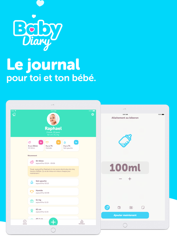 Screenshot #4 pour BabyDiary - The Baby Tracker