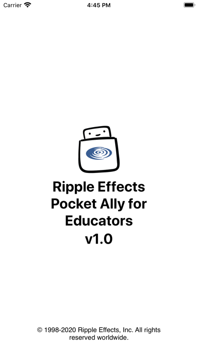Screenshot #1 pour Ripple Effects Pocket Ally