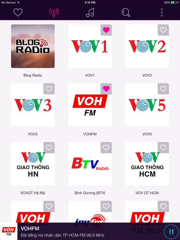 Screenshot #4 pour Viet Radio - Nghe radio online