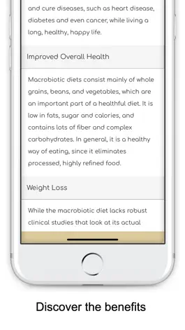 Game screenshot Macrobiotic Diet Guide hack