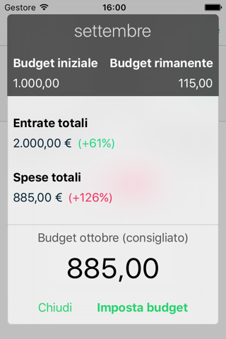 Buntly - Monthly budget screenshot 3