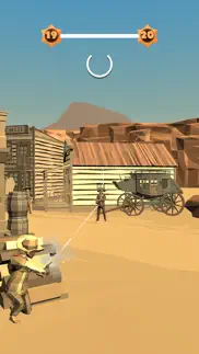 cowboy duel 3d iphone screenshot 2