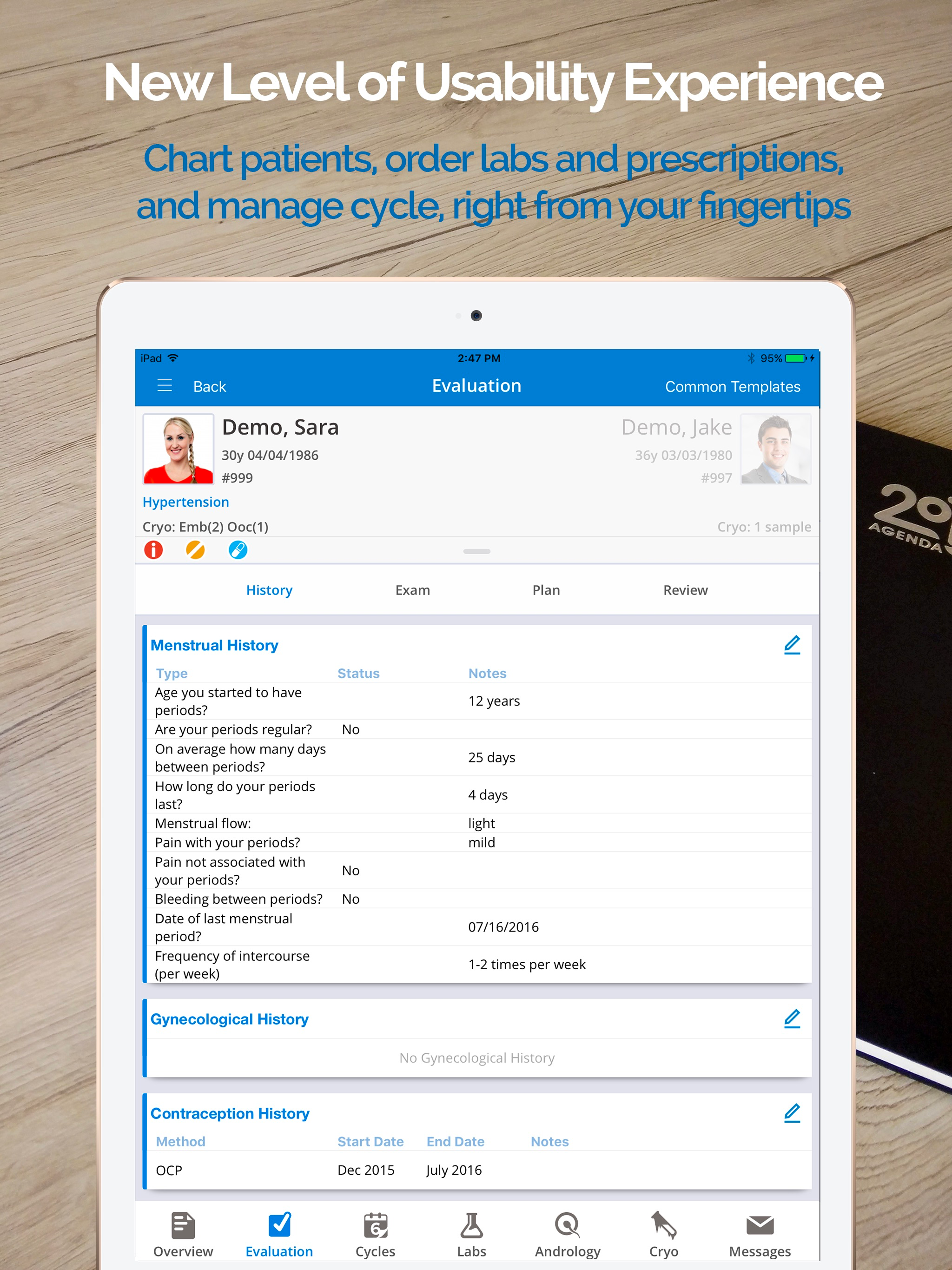 nAble IVF EMR screenshot 5
