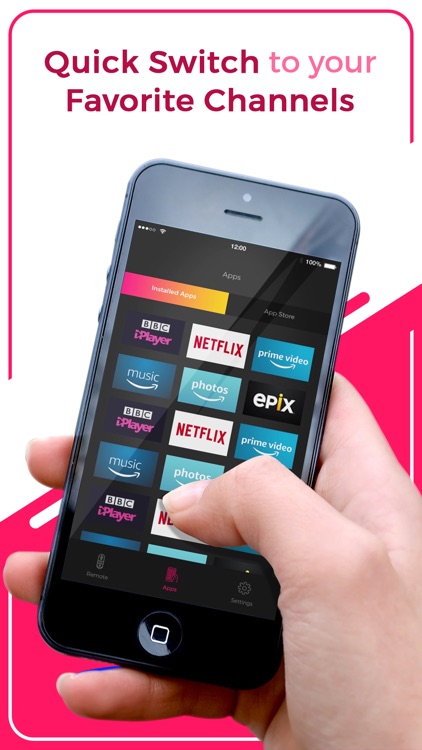 TV Remote & Screen Mirroring