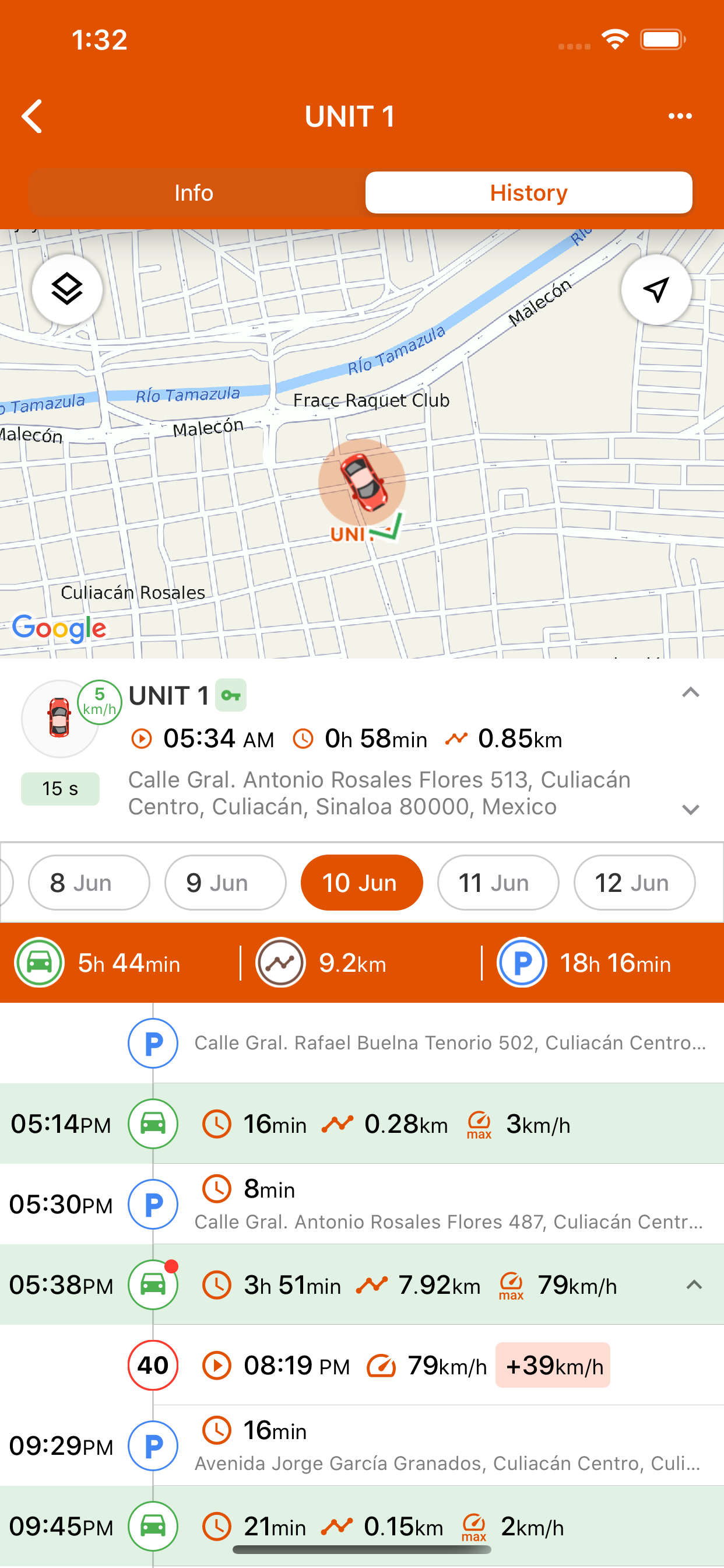 MI GPS Track-Master screenshot 3
