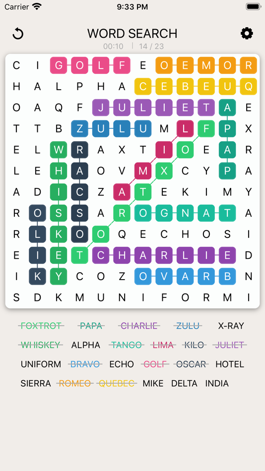 #6. Word Search Ultimate (iOS) 由: 6S MOBILE