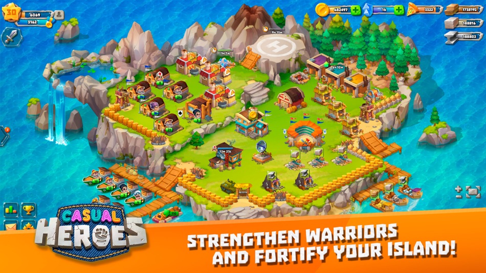 #3. Casual Heroes (iOS) 由: Sergey Aleksandrov