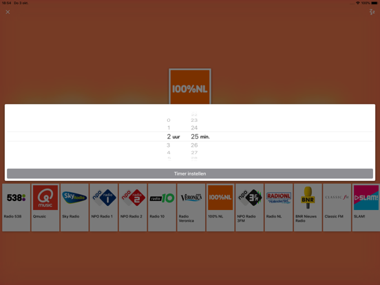 Radio FM Netherlands iPad screenshot 6 - Music app