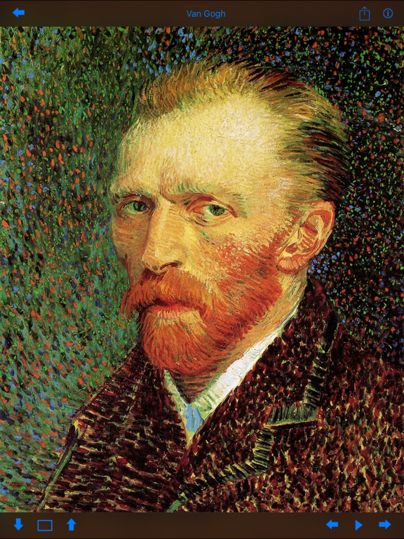 Art Wallpaper Van Gogh HD iPad screenshot 4 - Entertainment app