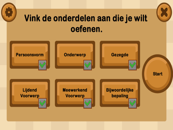 Zinsontleding iPad app afbeelding 1