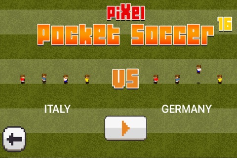 Pixel Pocket Soccer screenshot 2