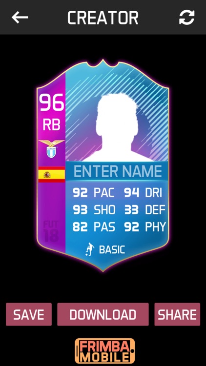 FUT 18 Card Creator