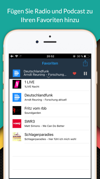 oiRadio Deutschland-Live radio Screenshot
