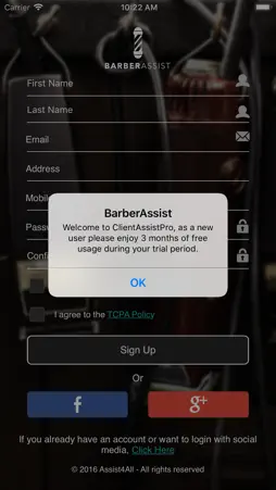 BarberAssist screenshot 1