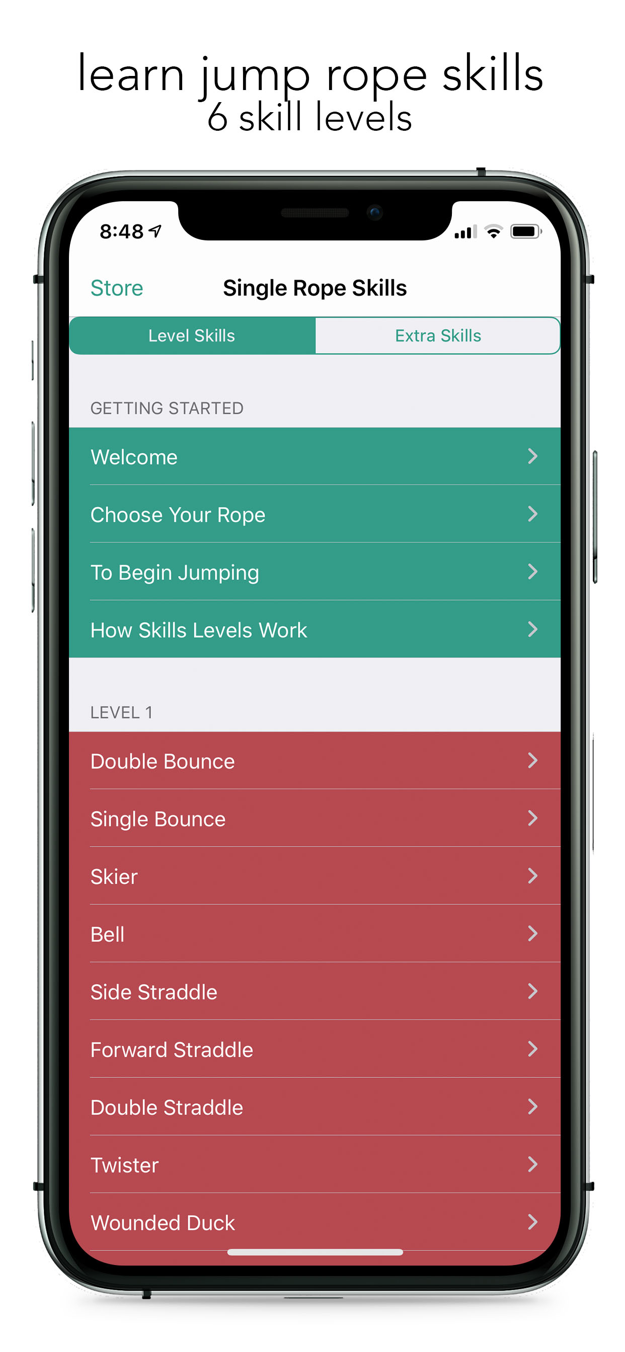 Skipping Skills Unlocked