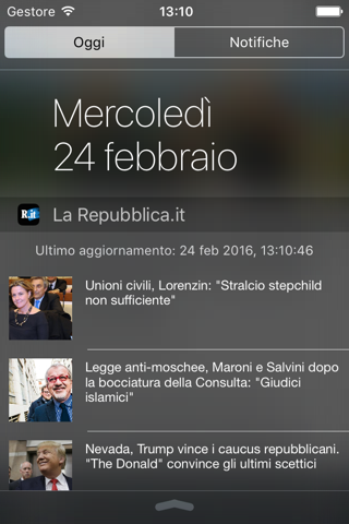 la Repubblica screenshot 2