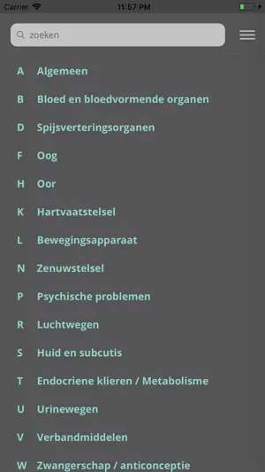 FormulariumNijmegen screenshot 1