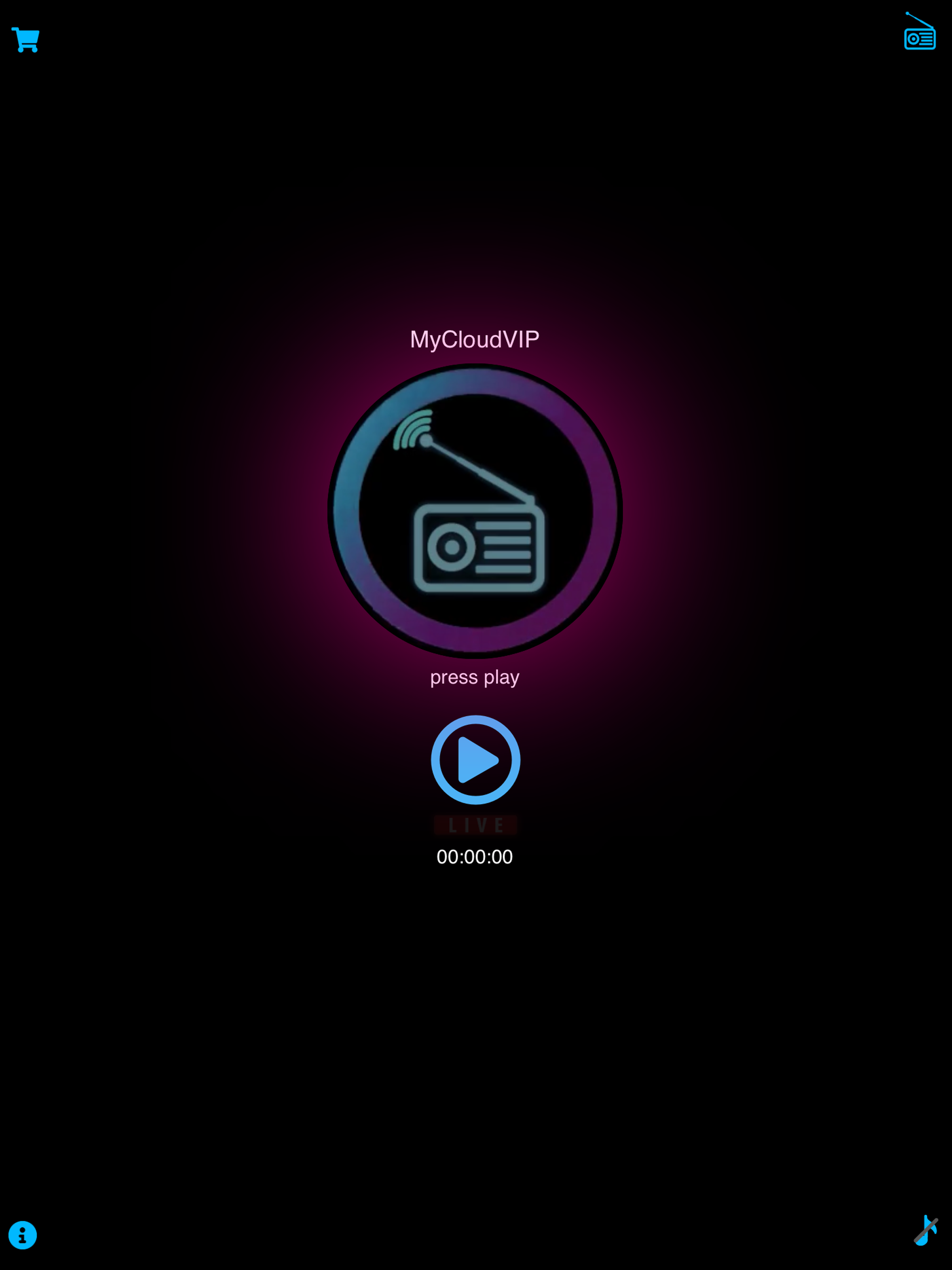 MyCloudVIP Radio screenshot 4