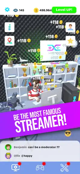 Game screenshot Idle Streamer! mod apk